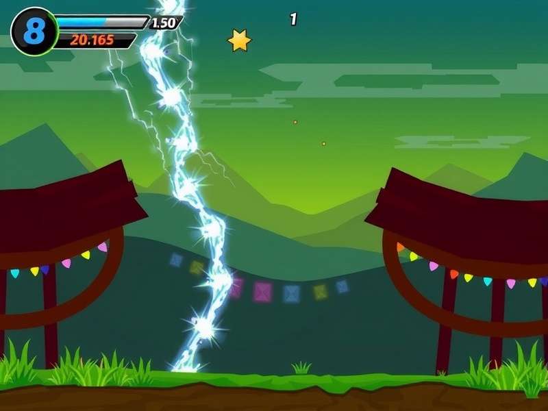 Electric Flash Fast-Paced Action Electric Flash Gameplay Screenshot